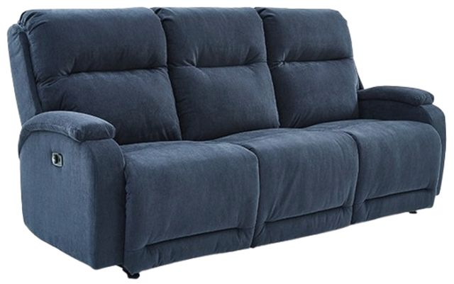 Best® Home Furnishings Customizable Field & Stream Home Maverly Space Saver Power Reclining Sofa with Tilt Headrest -0
