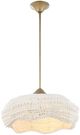 Uttermost® Biddeford Matte Gold/Matte White 5-Light Pendant-4