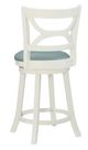 Powell® Mandell Blue/Cream Counter Stool-4