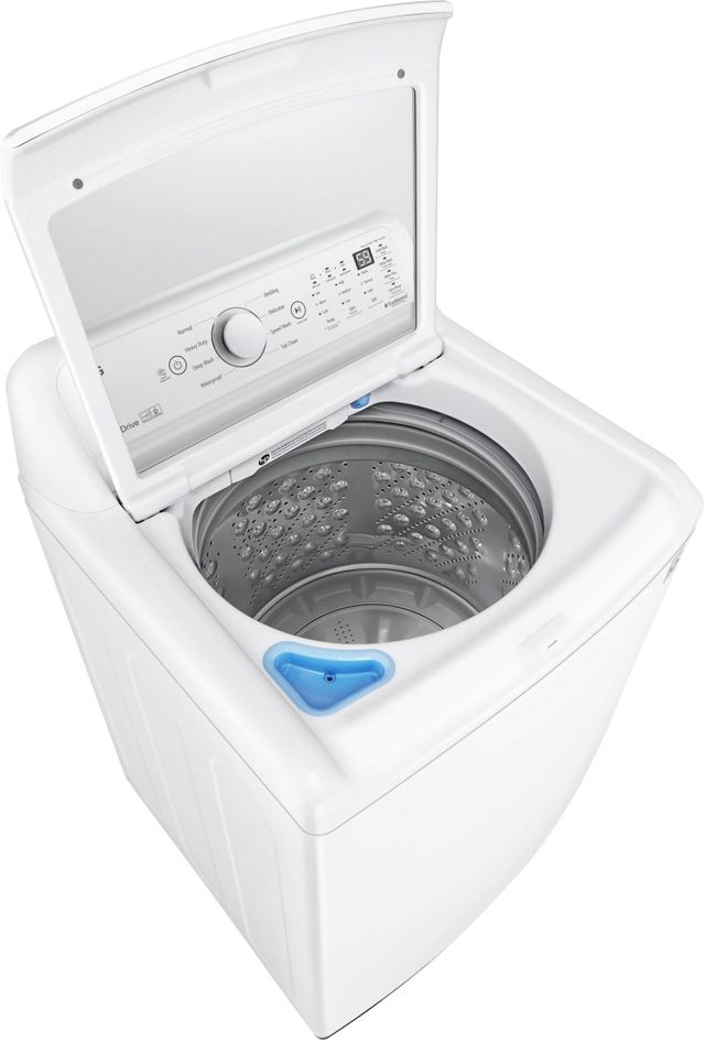 LG 4.5 Cu. Ft. White Impeller Top Load Washer with TurboDrum™ Technology-1