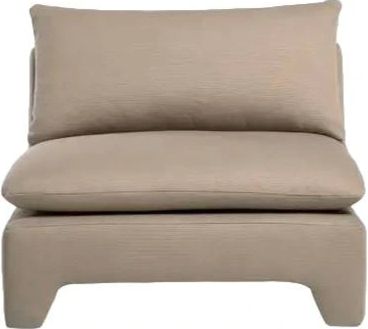 Moe's Home Collection Estelle Flax Lounge Chair-1