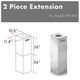 ZLINE 36" Stainless Steel Chimney Extension-3