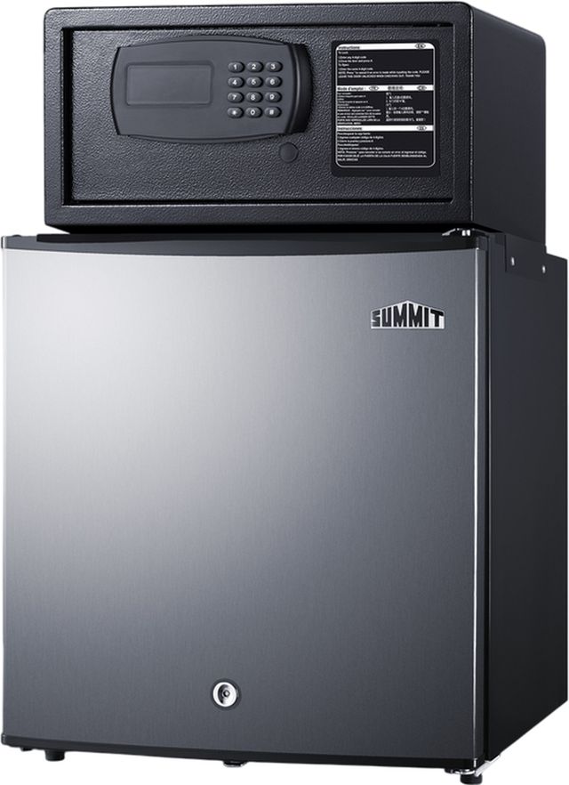 Summit® 1.6  Cu. Ft. Stainless Steel Compact Refrigerator-1