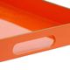 A & B Home Mimosa Orange Rectangular Tray-4