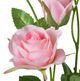 A & B Home Pink 26" Rose Spray-2