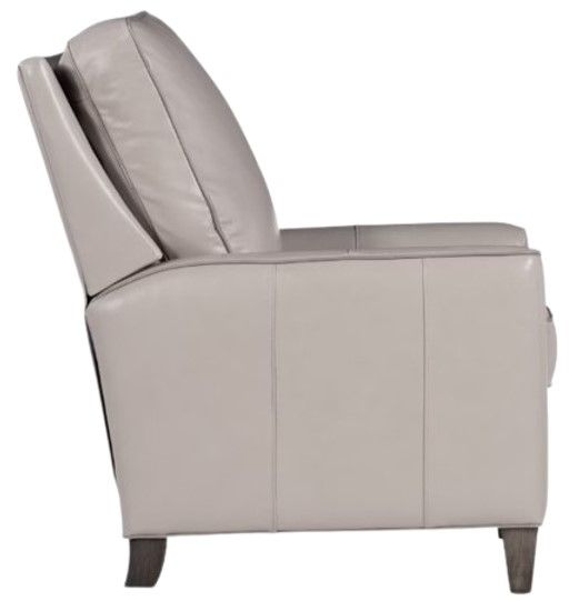 Bradington-Young Customizable Yorba Manual Leather High Leg Lounger-2
