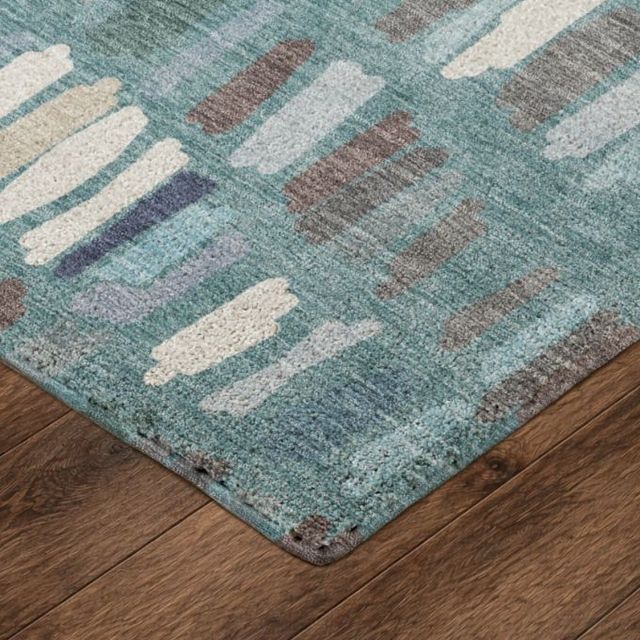 Dalyn™ Rug Company Kenner KN5 Teal 5'x8' Area Rug-4