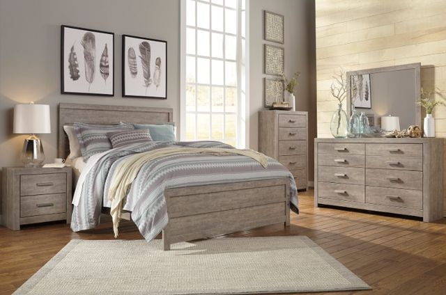 Signature Design by Ashley® Culverbach Gray Queen Panel Bed-3