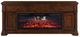 Liberty Furniture Arden Road Satin Cherry 84" Fireplace TV Console with Firebox Insert-2