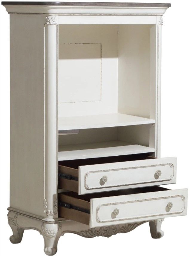Homelegance® Cinderella White Armoire-3