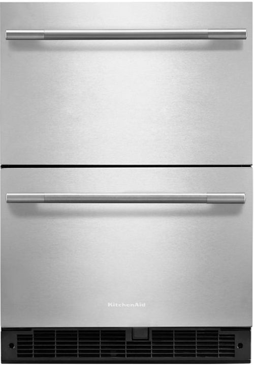 KitchenAid® 24" 4.4 Cu. Ft Stainless Steel Refrigerator Drawer-0