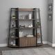 Coaster® Jacksonville Aged Walnut Corner Bookcase-2