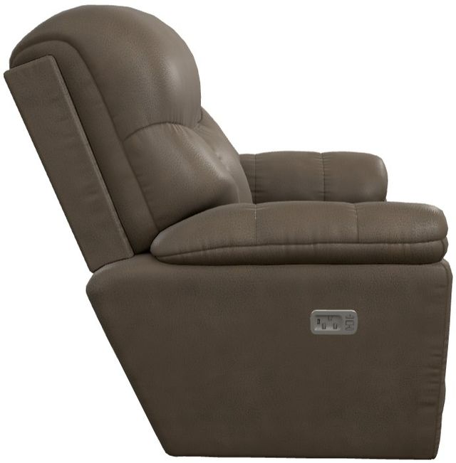 La-Z-Boy® Morrison Mink Power Rocking Recliner with Headrest-2
