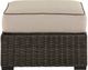 Signature Design by Ashley® Coastline Bay Outdoor Ottoman with Cushion-1