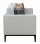Coaster® Apperson Light Grey Cushioned Back Sofa-2