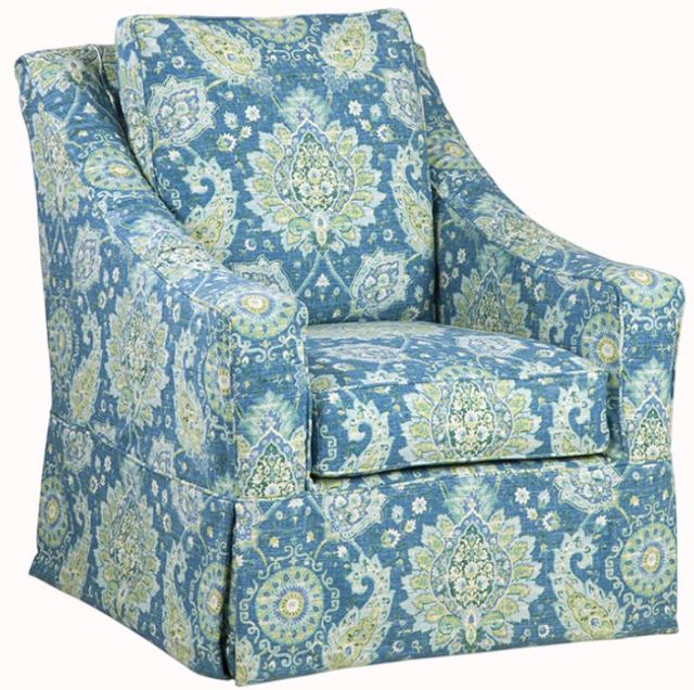Four Seasons Customizable Bailey Slipcovered Swivel Glider -0