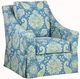 Four Seasons Customizable Bailey Slipcovered Swivel Glider -0