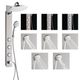 Forno Acqua AcquaSpa Stainless Steel Shower Retrofit Shower System with SensoTemp 1.8 GPM-2