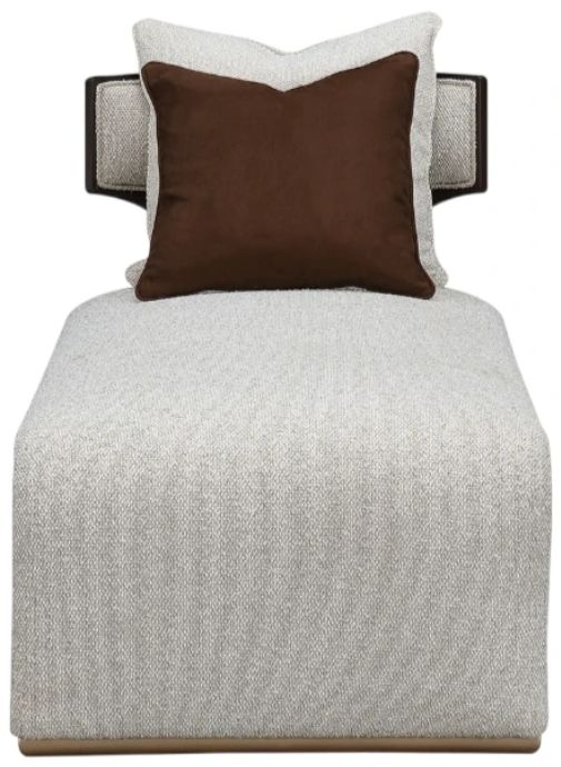 Michael Amini® West Kensington Chunky/Medium Espresso Chaise-2