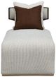 Michael Amini® West Kensington Chunky/Medium Espresso Chaise-2