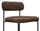 International Furniture Direct Seating Black/Brown 43" Bar Stool-3