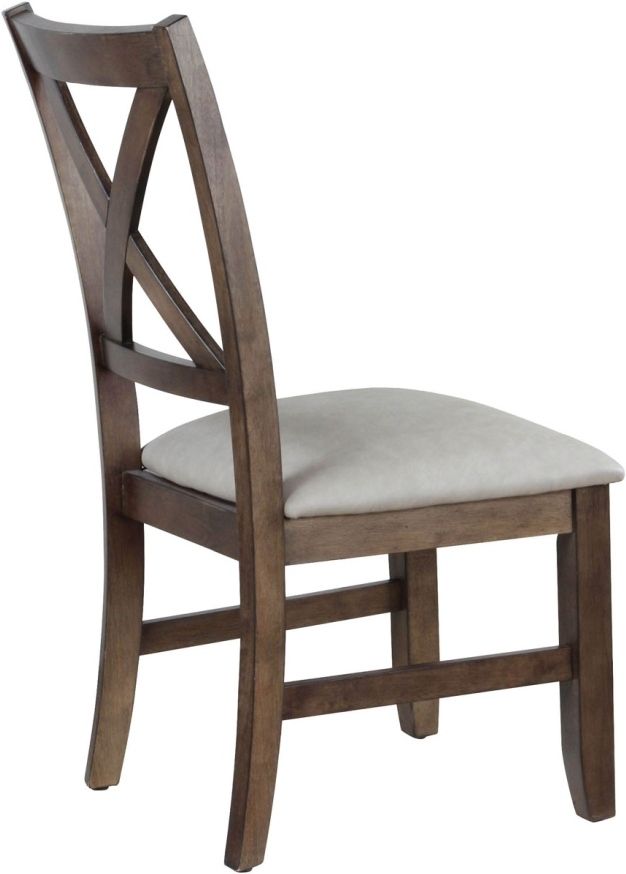 Steve Silver Co. Astoria Mocha/Oatmeal Side Chair-2