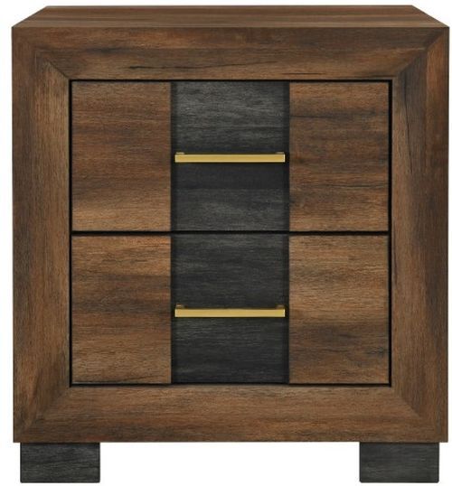 Global Furniture USA Optimus Black/Brown Nighstand-3