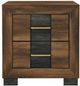 Global Furniture USA Optimus Black/Brown Nighstand-2