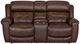 Franklin™ Corwin Dakota Brown Leather Dual Seat Power Reclining Loveseat-0