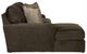 Jackson Furniture Mammoth 2-Piece Chocolate Left-Arm Facing Loveseat Sectional and Chaise-2