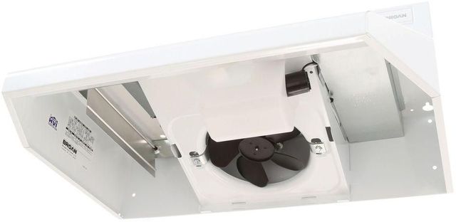 Broan® 40000 Series 24" White Under Cabinet Range Hood-3