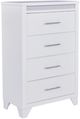 Signature Design by Ashley® Jarlee White 4-Drawer Chest-0