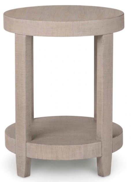 Bassett® Furniture Ventura Sand Grey Lamp Table-1