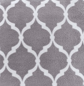 Olliix by Madison Park Ogee Grey Square Pillow-1