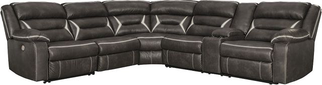 Signature Design by Ashley® Kincord 2-Piece Midnight Sectional Set-2