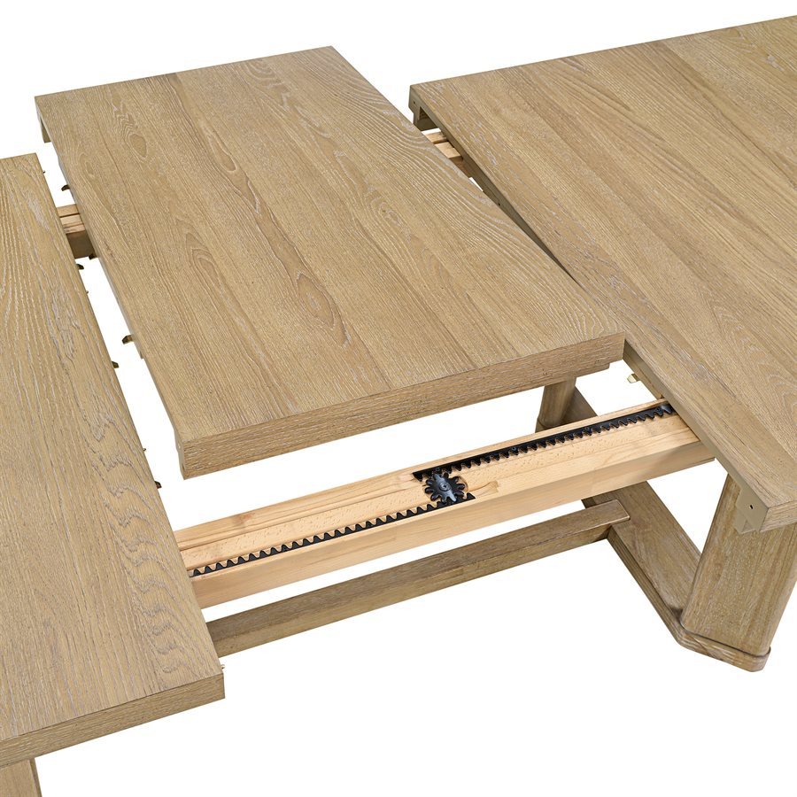 Emerald Home Pacific Grove Trestle Dining Table