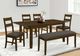 Monarch Specialties Inc. Brown 72" Dining Table With Extension-1