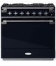 AGA™ ELise 36" Gloss Black Pro Style Dual Fuel Range-0