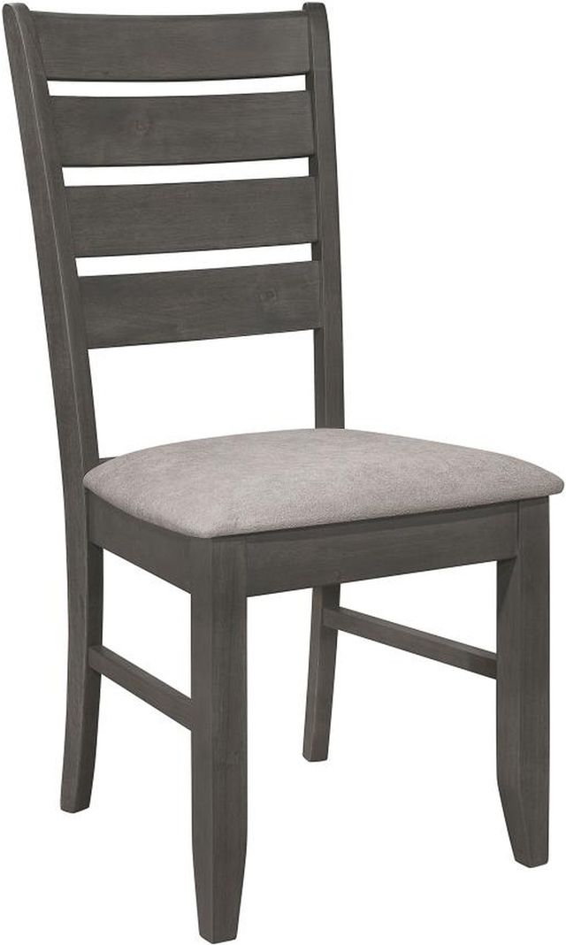 Coaster® Dalilla 2-Piece Dark Grey Side Chairs-0