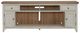 Liberty Furniture Brown/White Fireplace TV Console-1