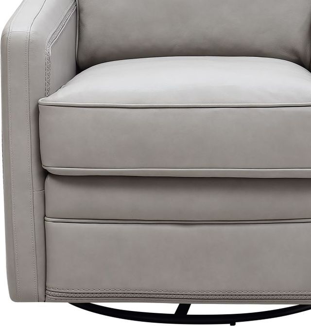 Leather Italia™ Georgetowne Turner Stone Swivel Glider Chair-1