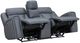 Parker House® Maveric Bette Lapis Power Reclining Console Loveseat with Zero Gravity-1