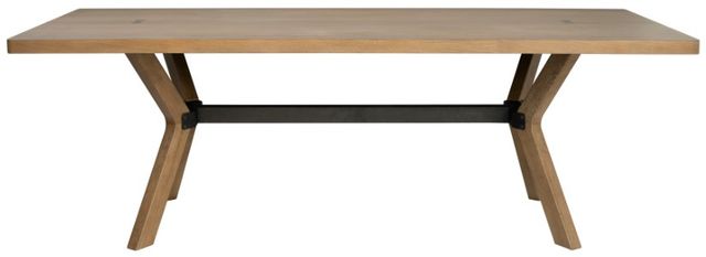 Flexsteel® Millwork Umber Rectangular Dining Table-1