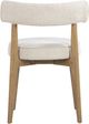 TOV Furniture Nikita Cream/Natural Dining Chair-5