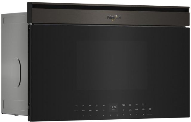 Whirlpool® 1.1 Cu. Ft. Black Stainless Steel Built-In Microwave-2