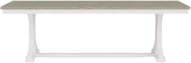 Riverside Furniture Cora Fog Trestle Dining Table with Cloud Base-2