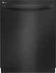 LG 24” Matte Black Stainless Steel Built In Dishwasher-0