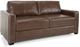 Canapé-lit transformable Nicodemus en cuir brun Decor-Rest®-0