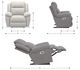 La-Z-Boy® Joel Chalk Power Rocking Recliner with Headrest and Lumbar-2