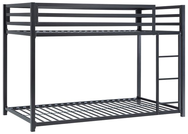 Homelegance® Jovie Black Twin/Twin Bunk Bed-3